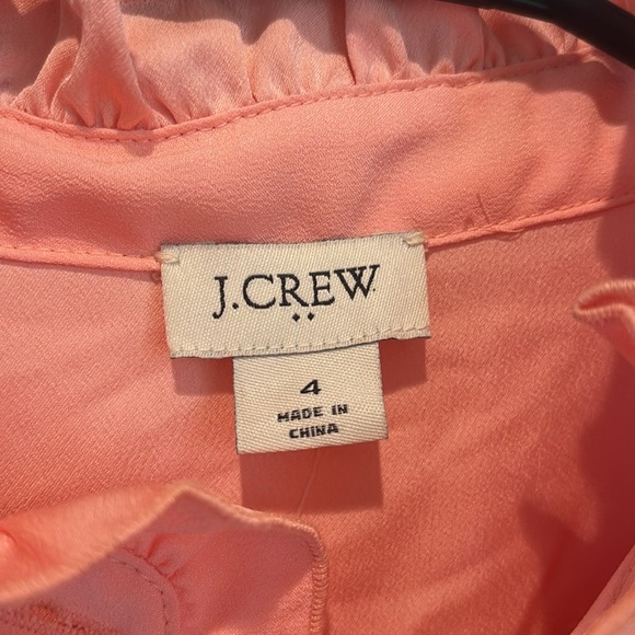 J Crew size Medium Peach Dressy Tank - Picture 2 of 4